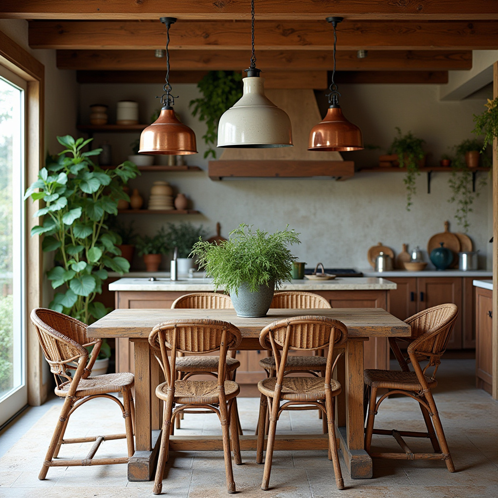 boho kitchen table and chairs 3
