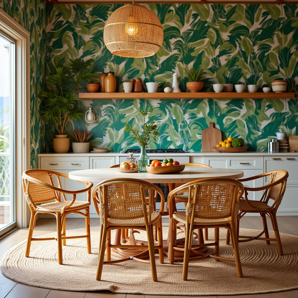 boho kitchen table and chairs 33