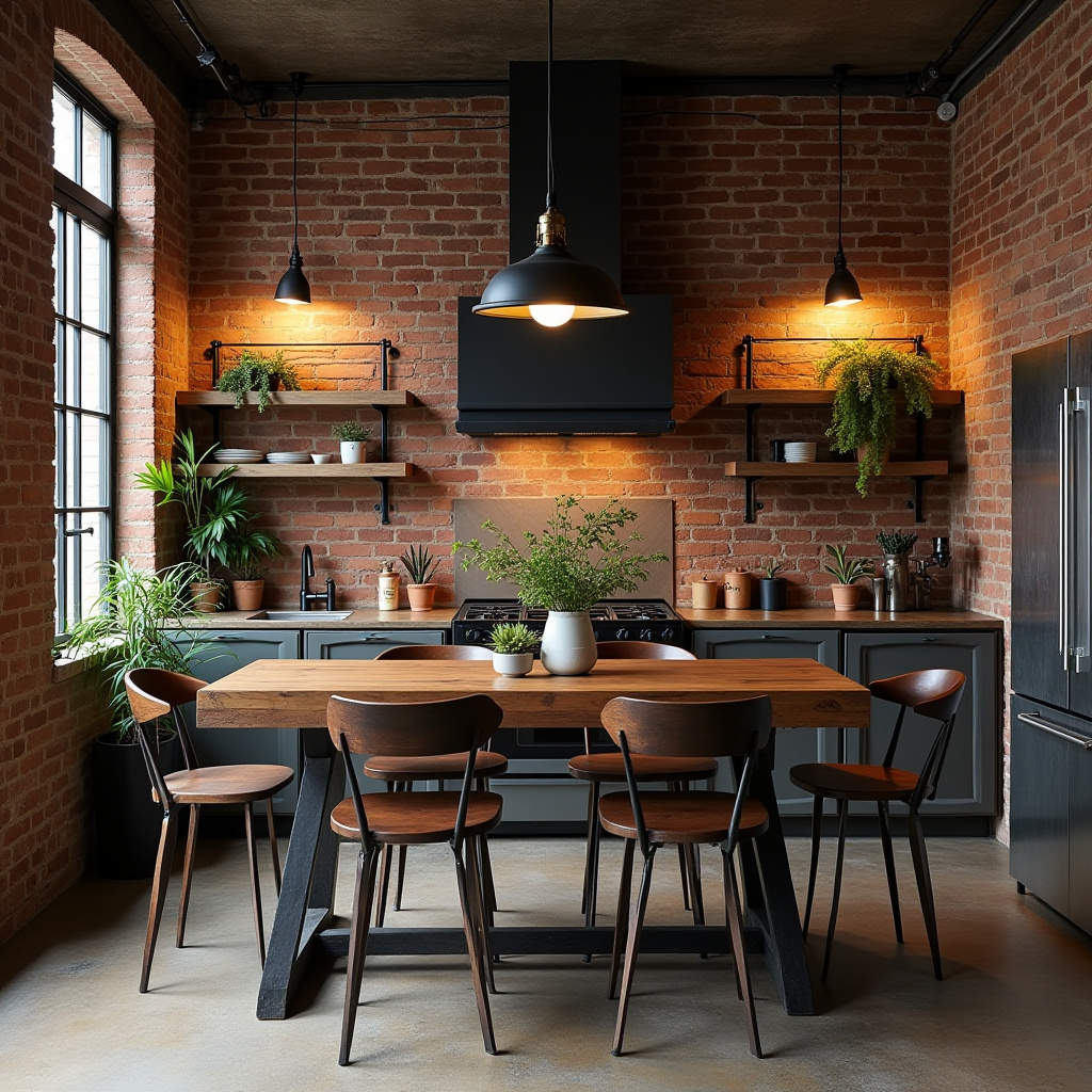 boho kitchen table and chairs 37