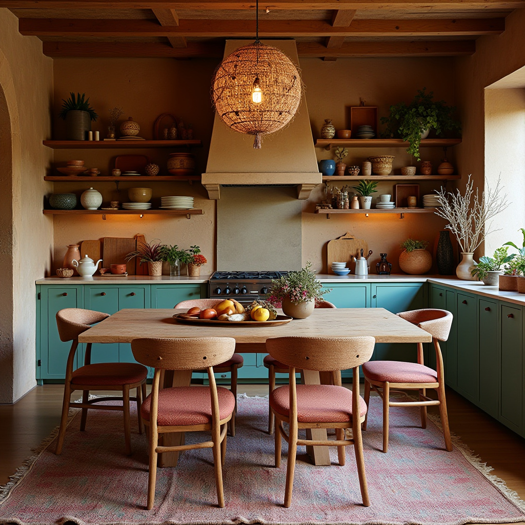 boho kitchen table and chairs 39