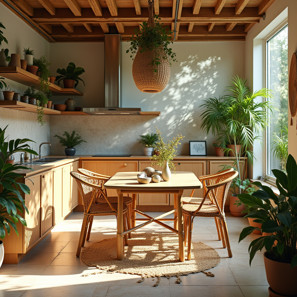 boho kitchen table and chairs 6