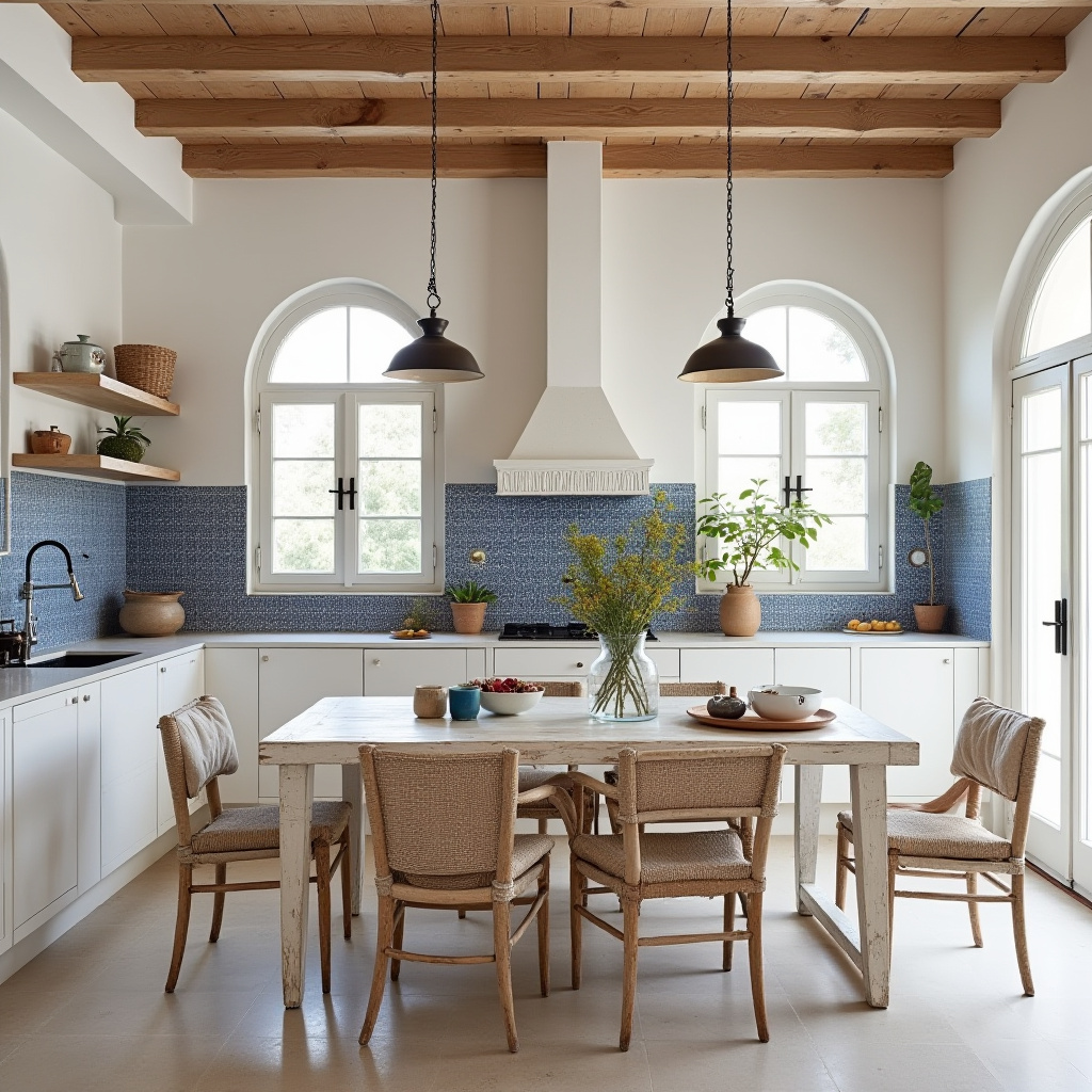 boho kitchen table and chairs 7