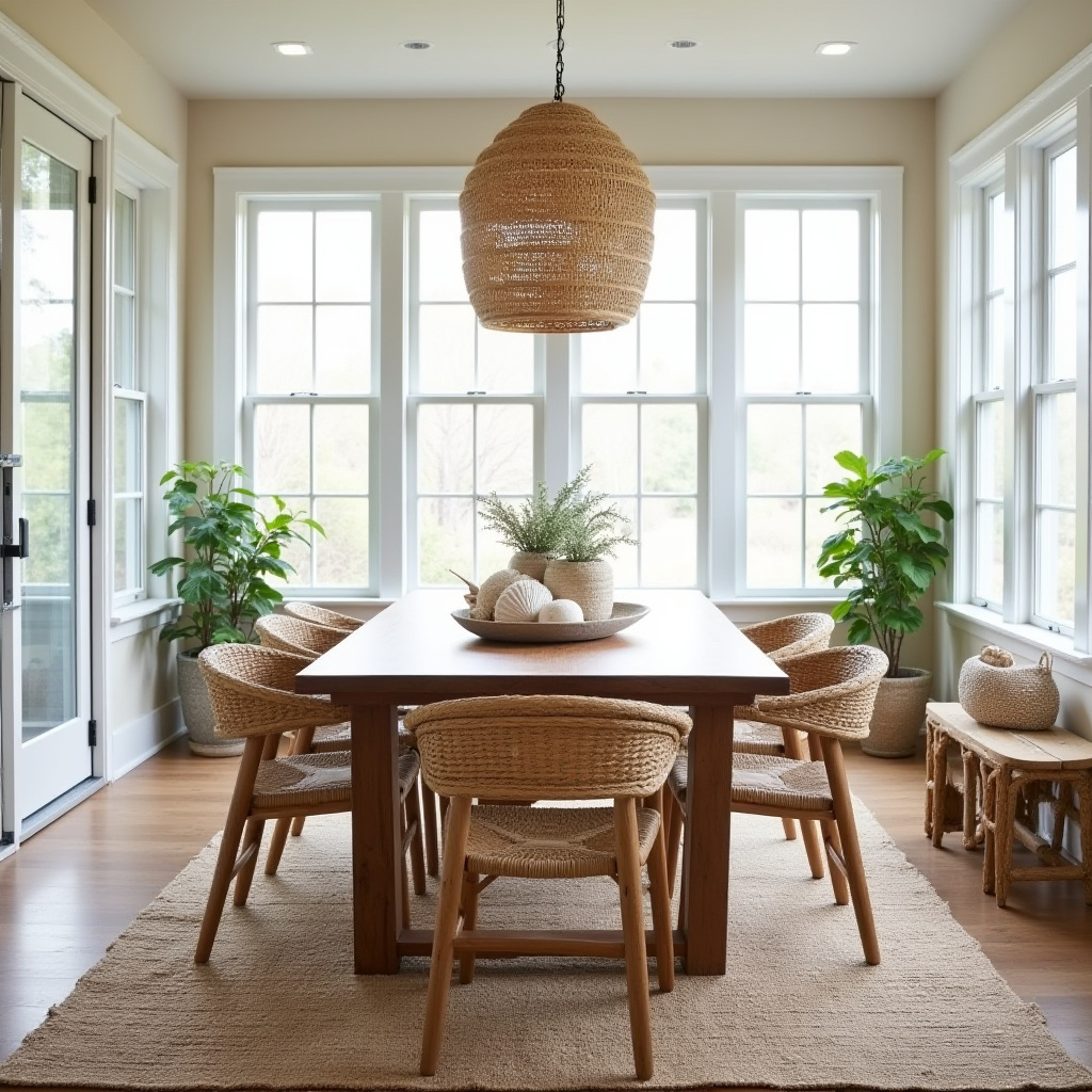 boho kitchen table centerpiece 13