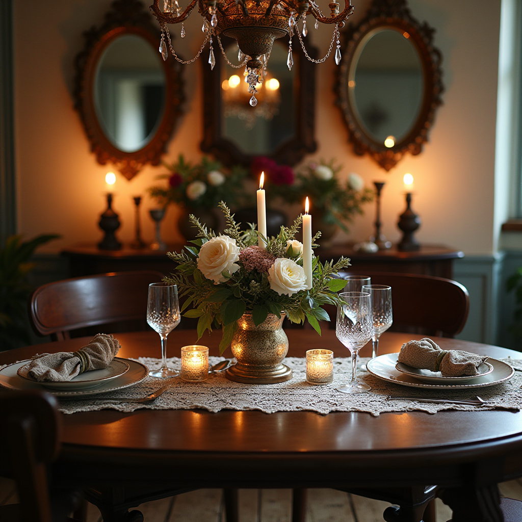 boho kitchen table centerpiece 26