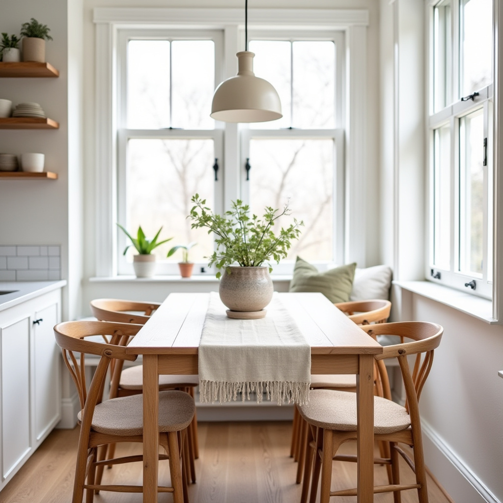boho kitchen table decor 19