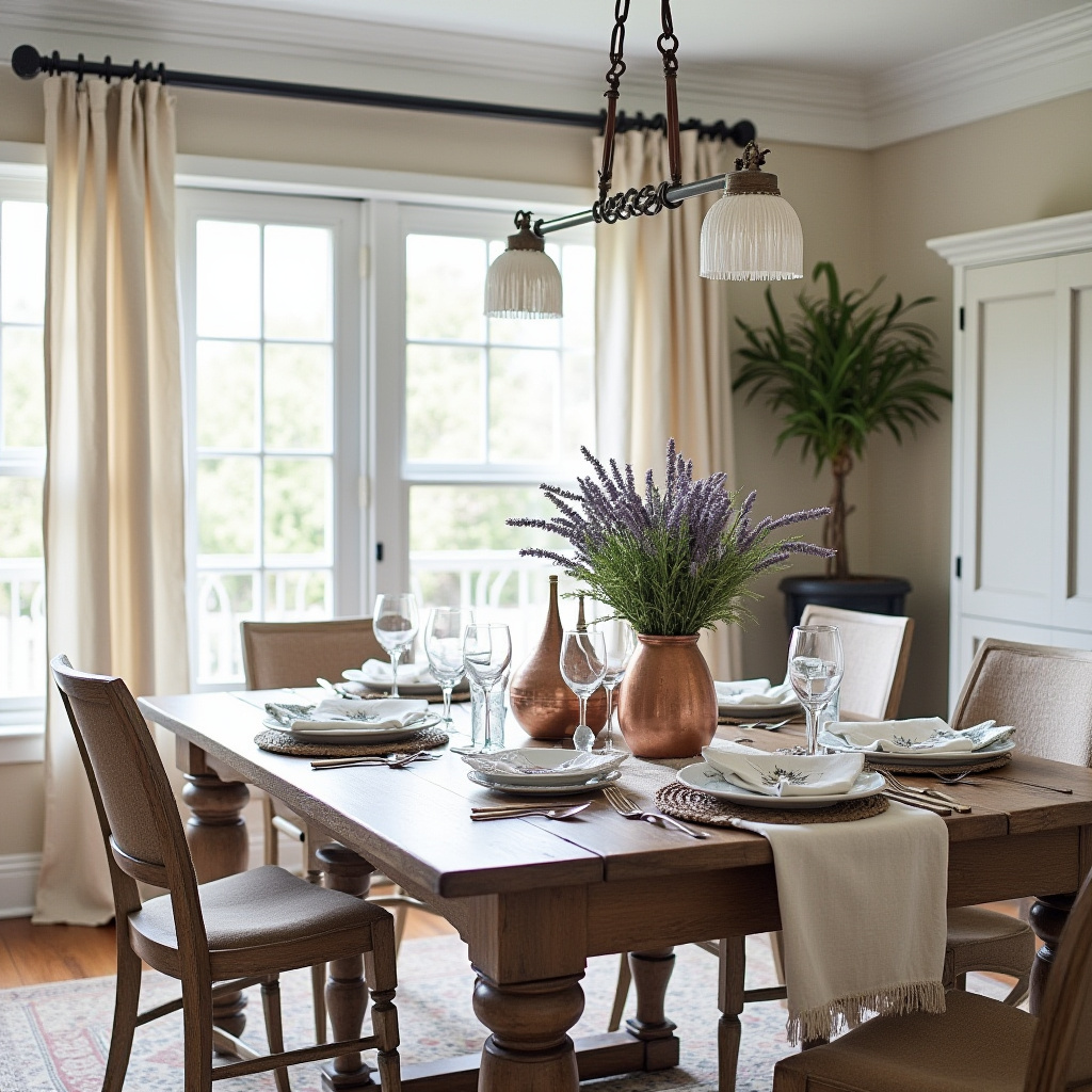 boho kitchen table decor 32