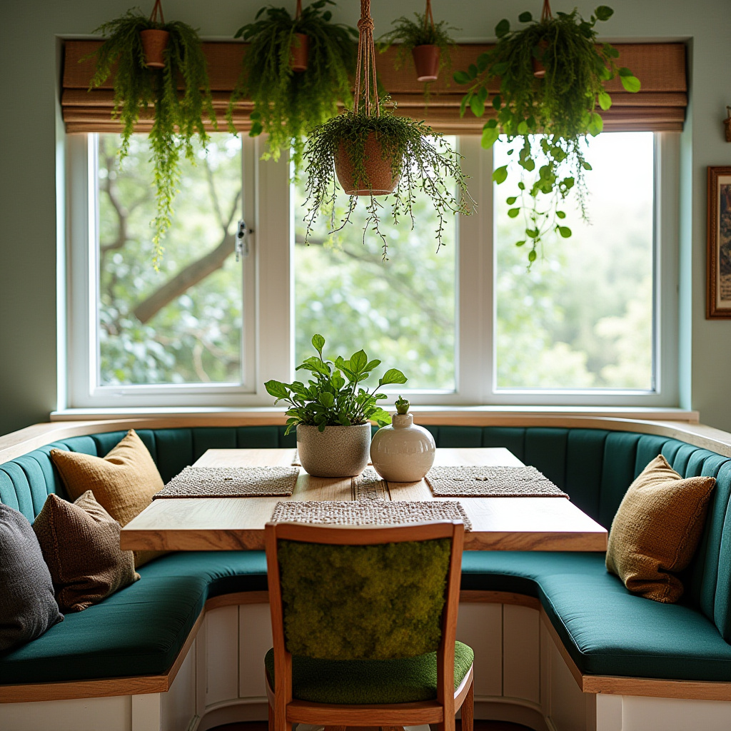 boho kitchen table decor 33
