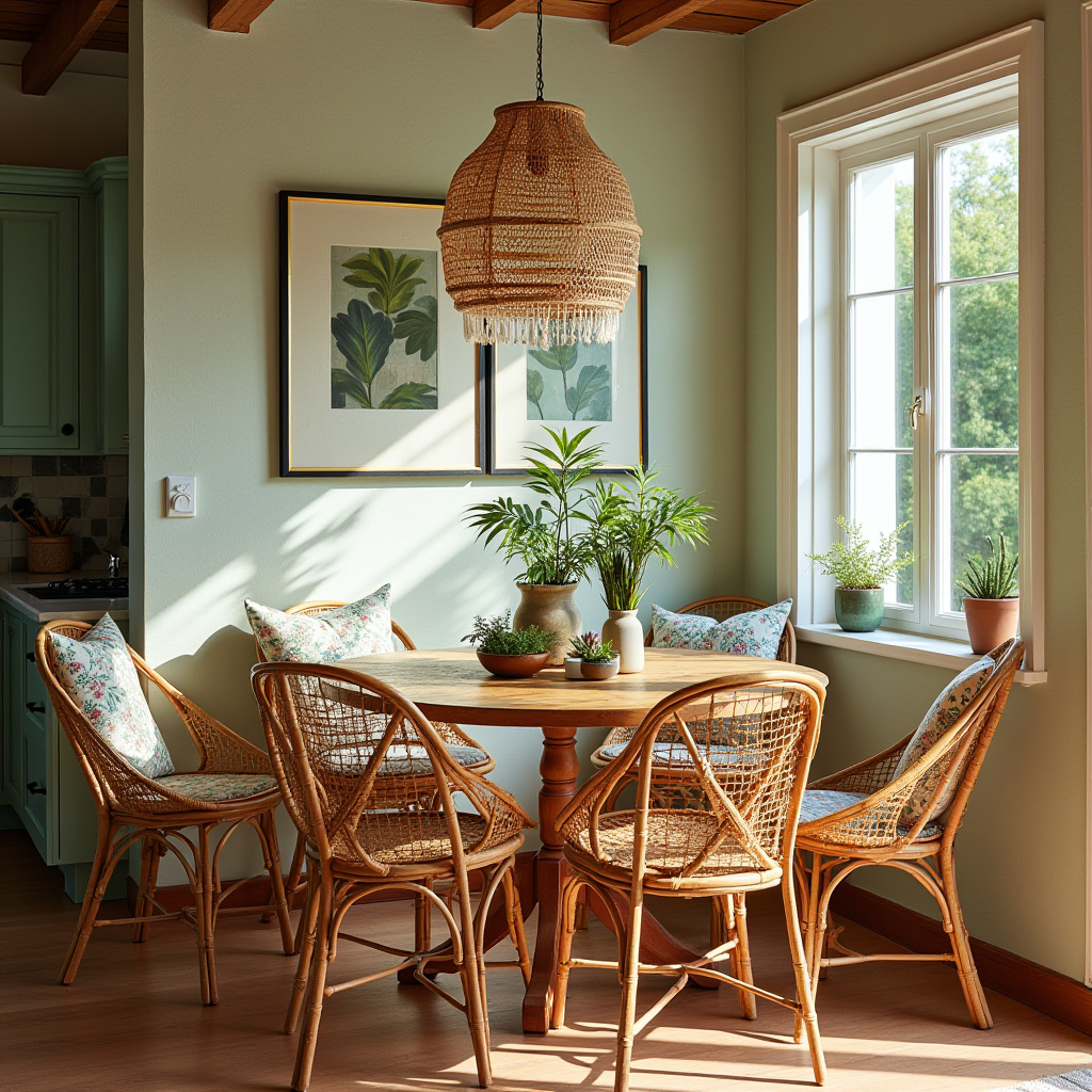 boho kitchen table decor 6