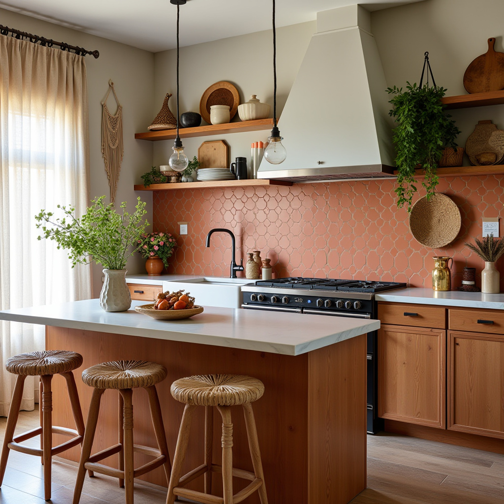 boho kitchen theme ideas 1