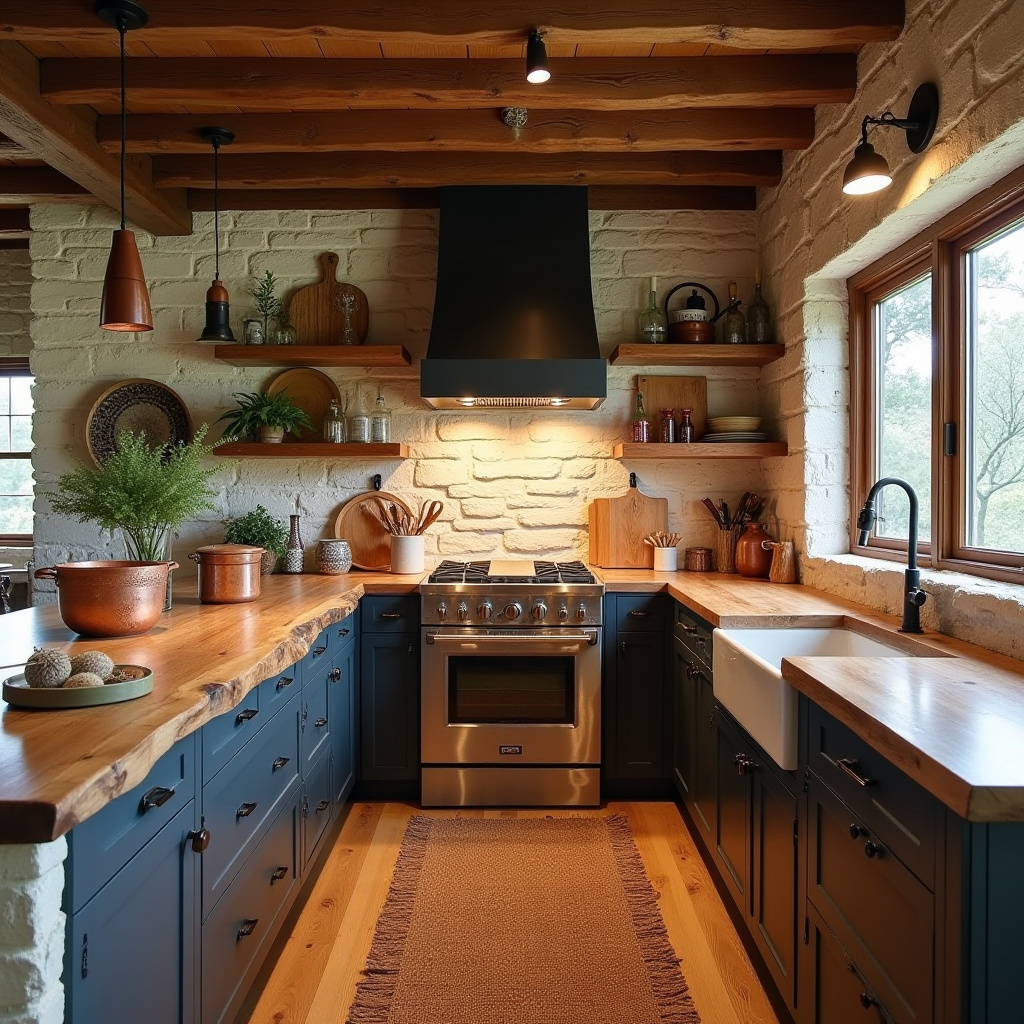 boho kitchen theme ideas 12