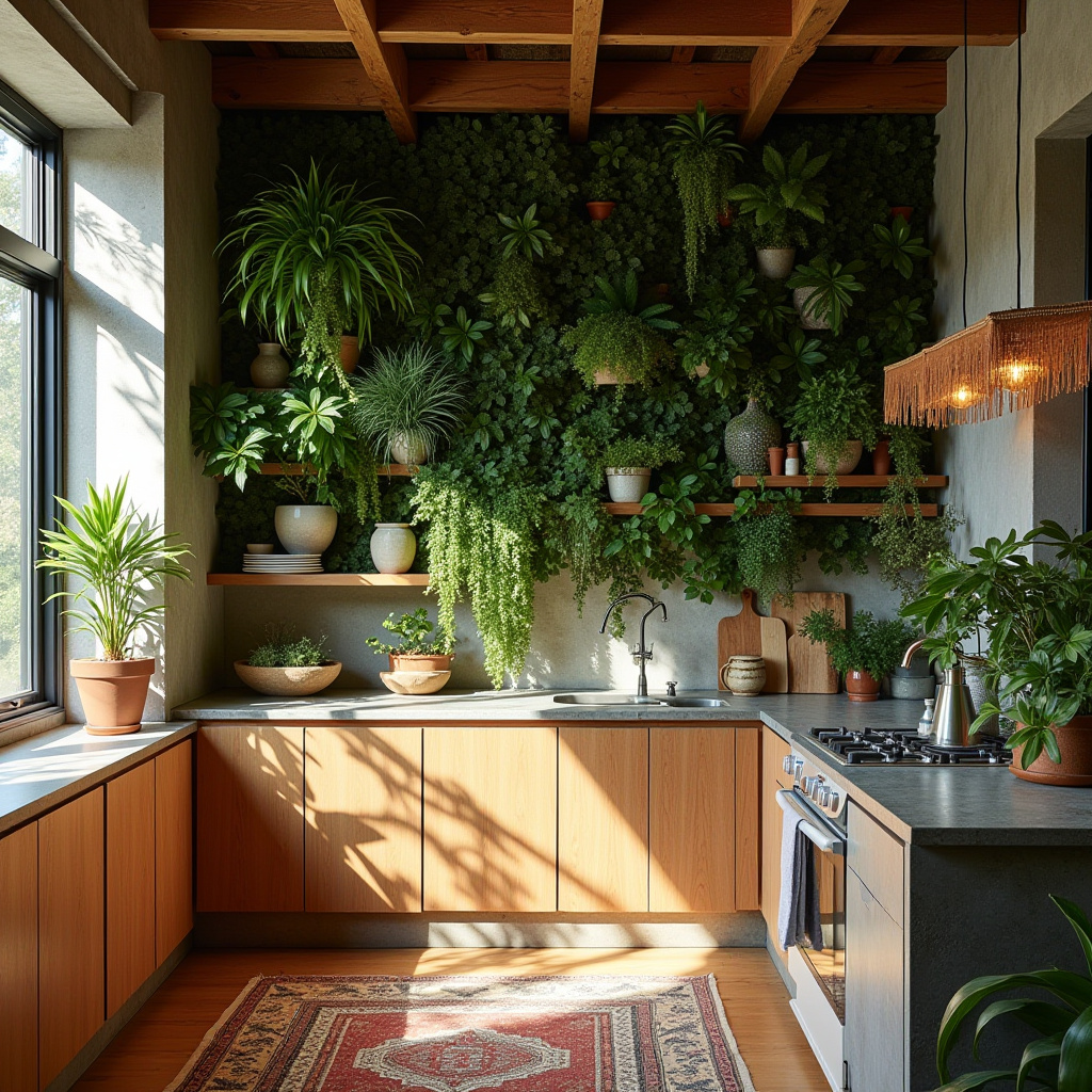 boho kitchen theme ideas 28