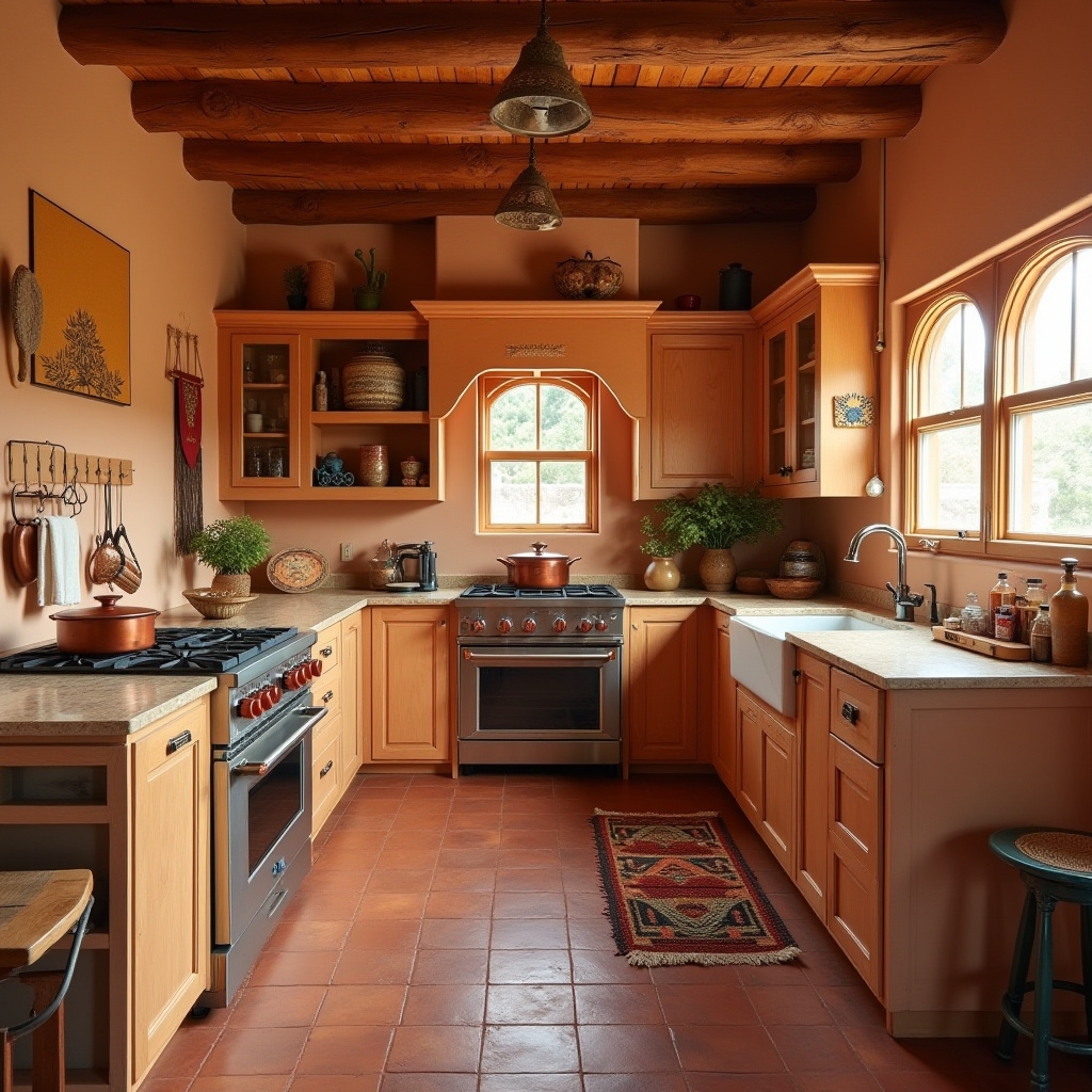 boho kitchen theme ideas 29