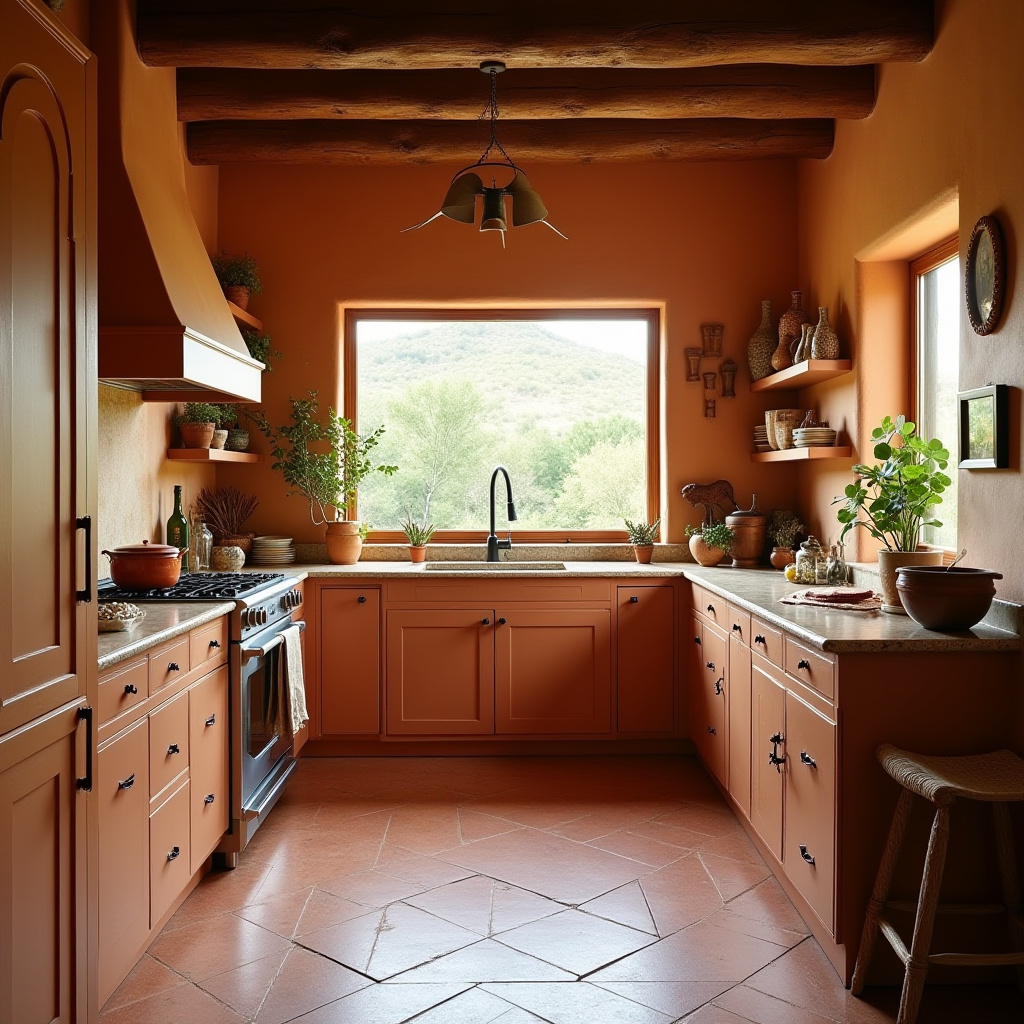 boho kitchen theme ideas 30
