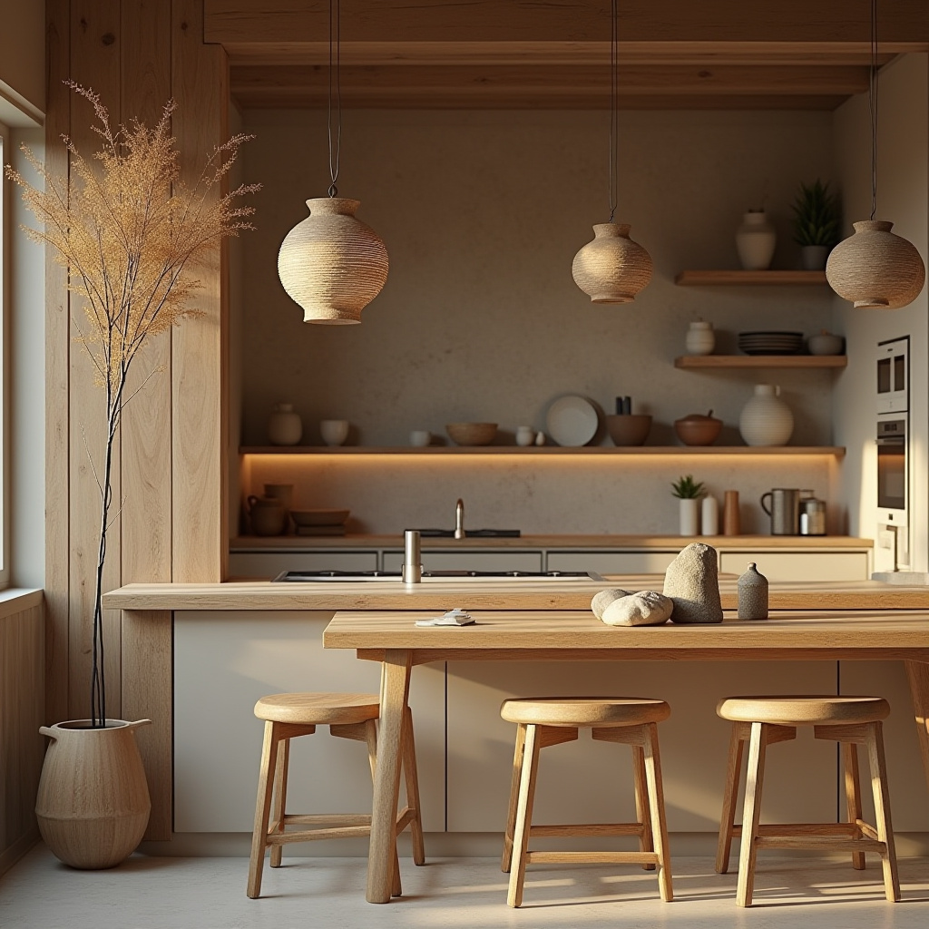 boho kitchen theme ideas 32