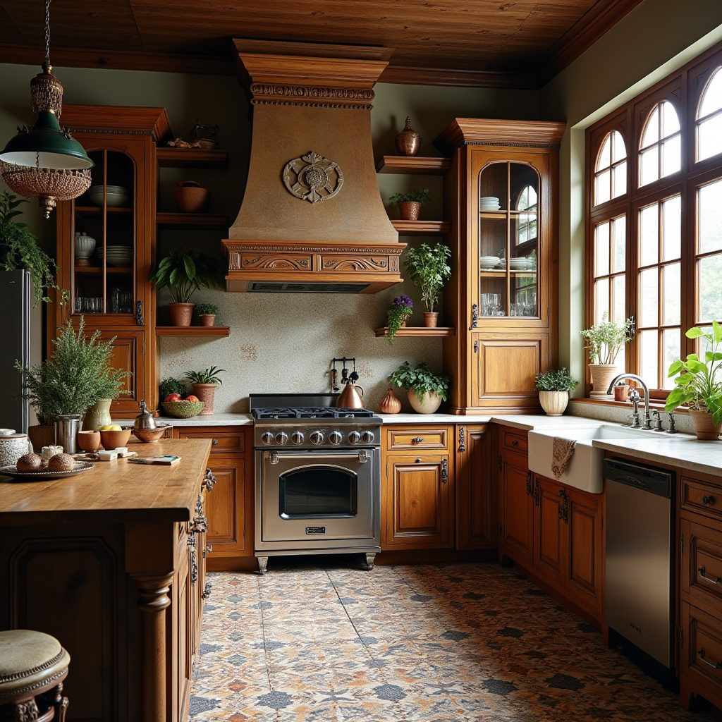 boho kitchen theme ideas 34