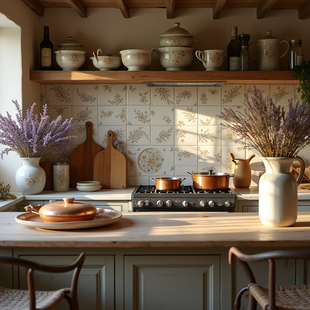 boho kitchen tile backsplash 18