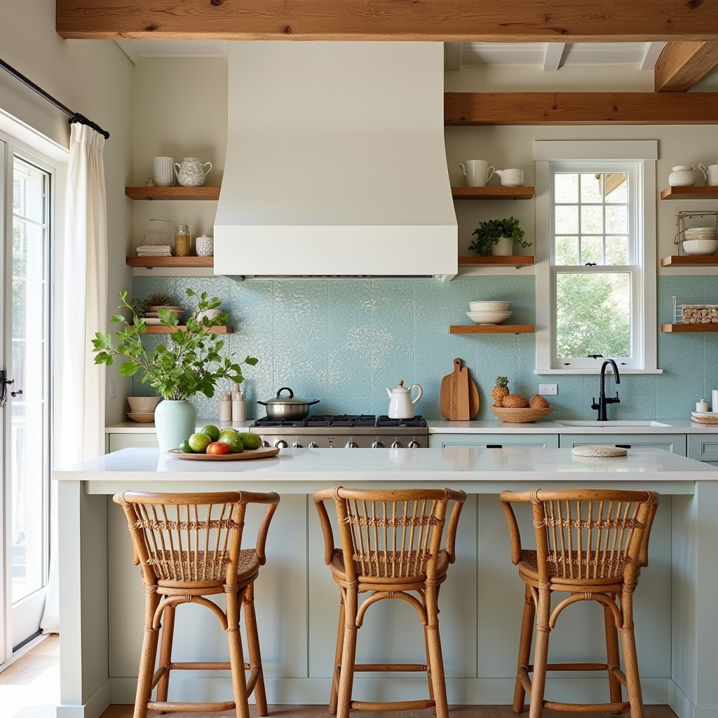 boho kitchen tile backsplash 20