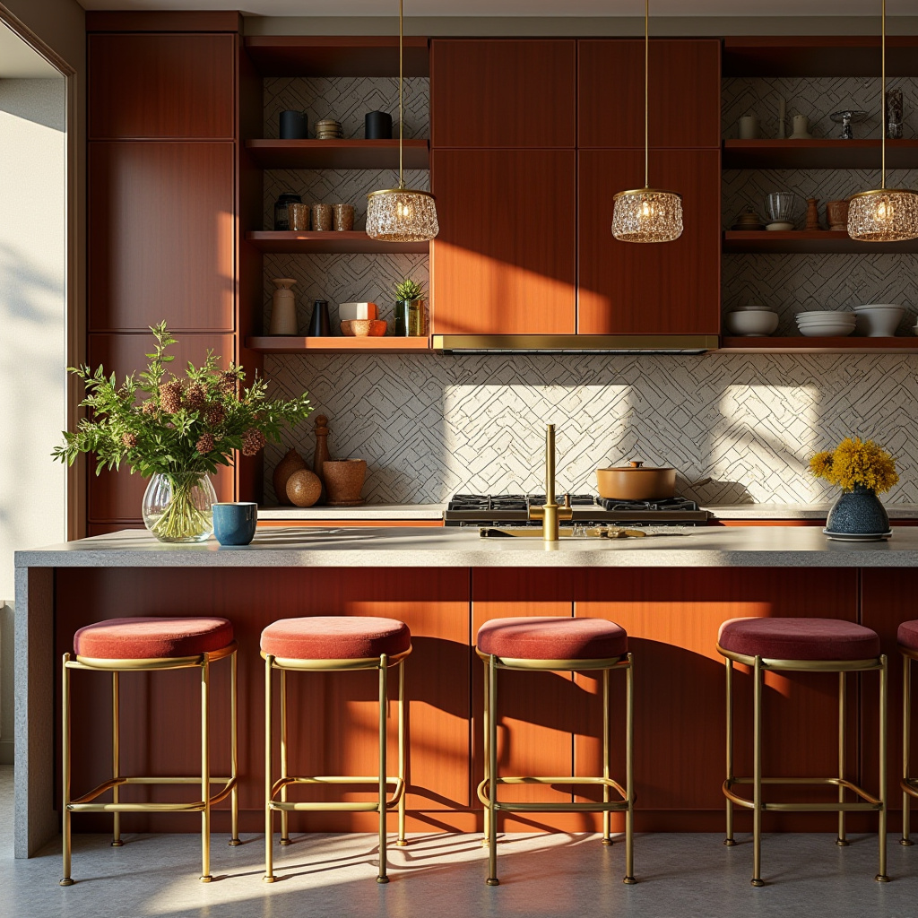 boho kitchen tile backsplash 21