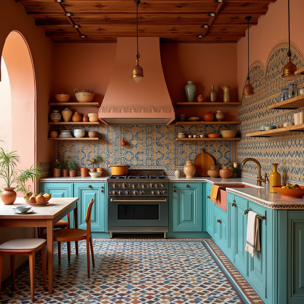 boho kitchen wall colors 20