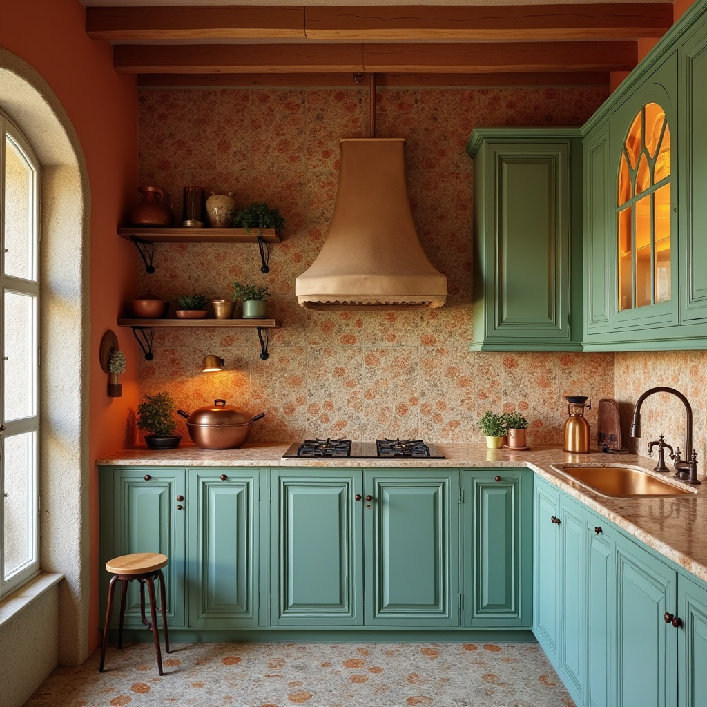 boho kitchen wall colors 39
