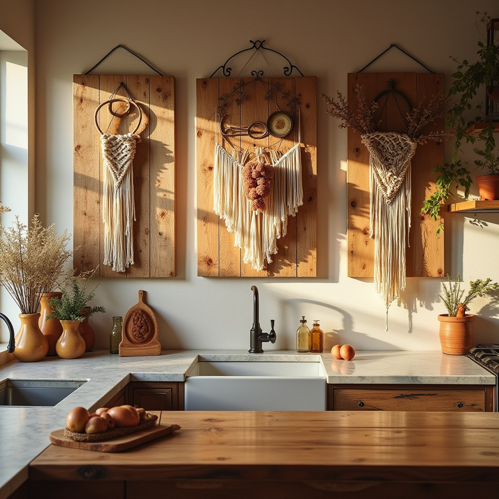 boho kitchen wall decor 10