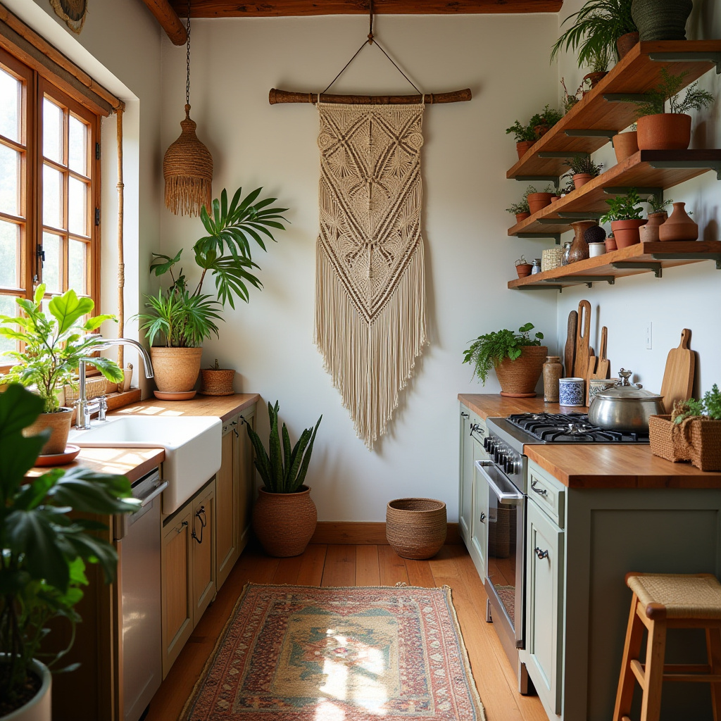 boho kitchen wall decor 2