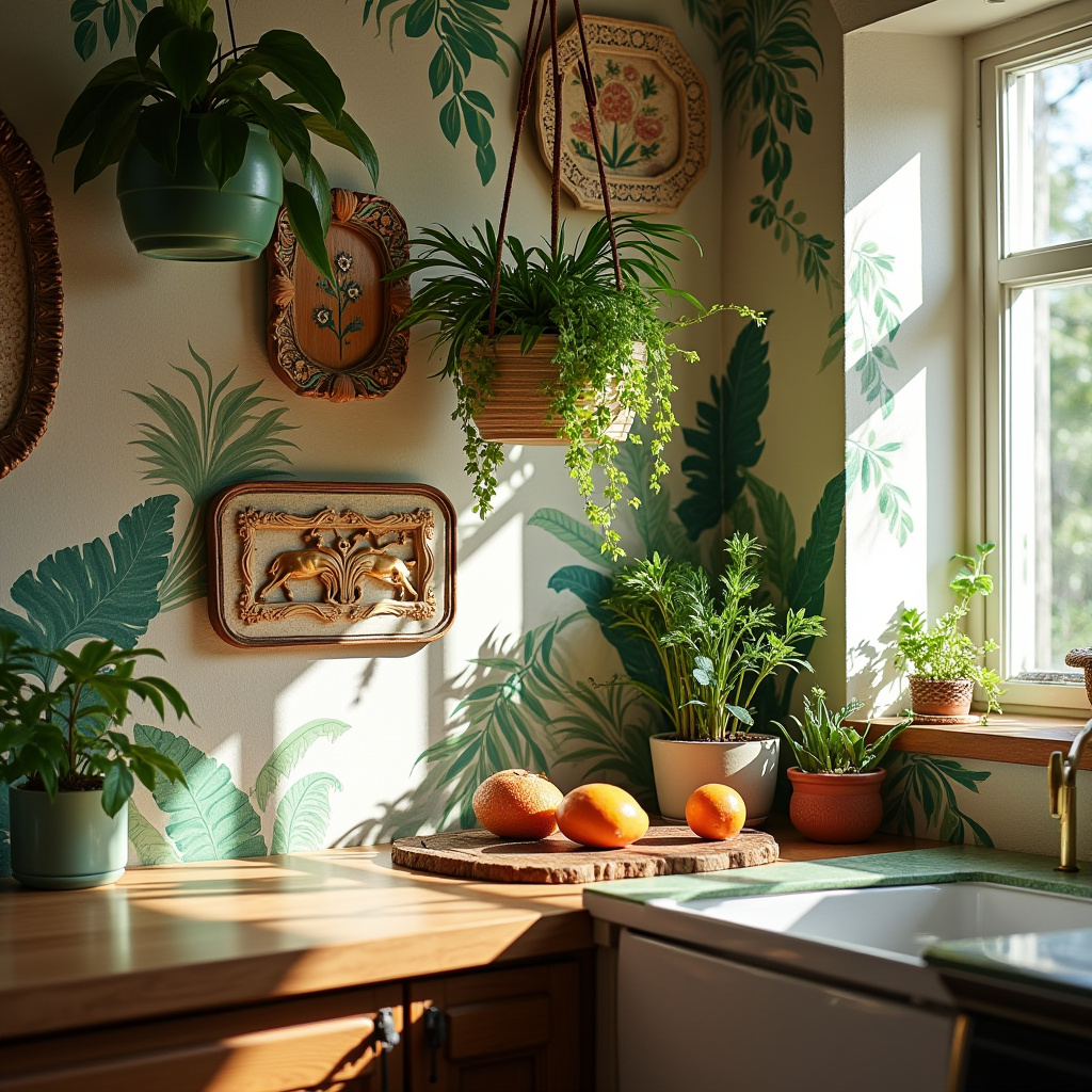 boho kitchen wall decor 21