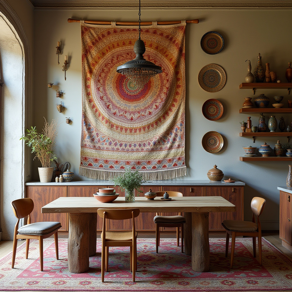 boho kitchen wall decor ideas 12