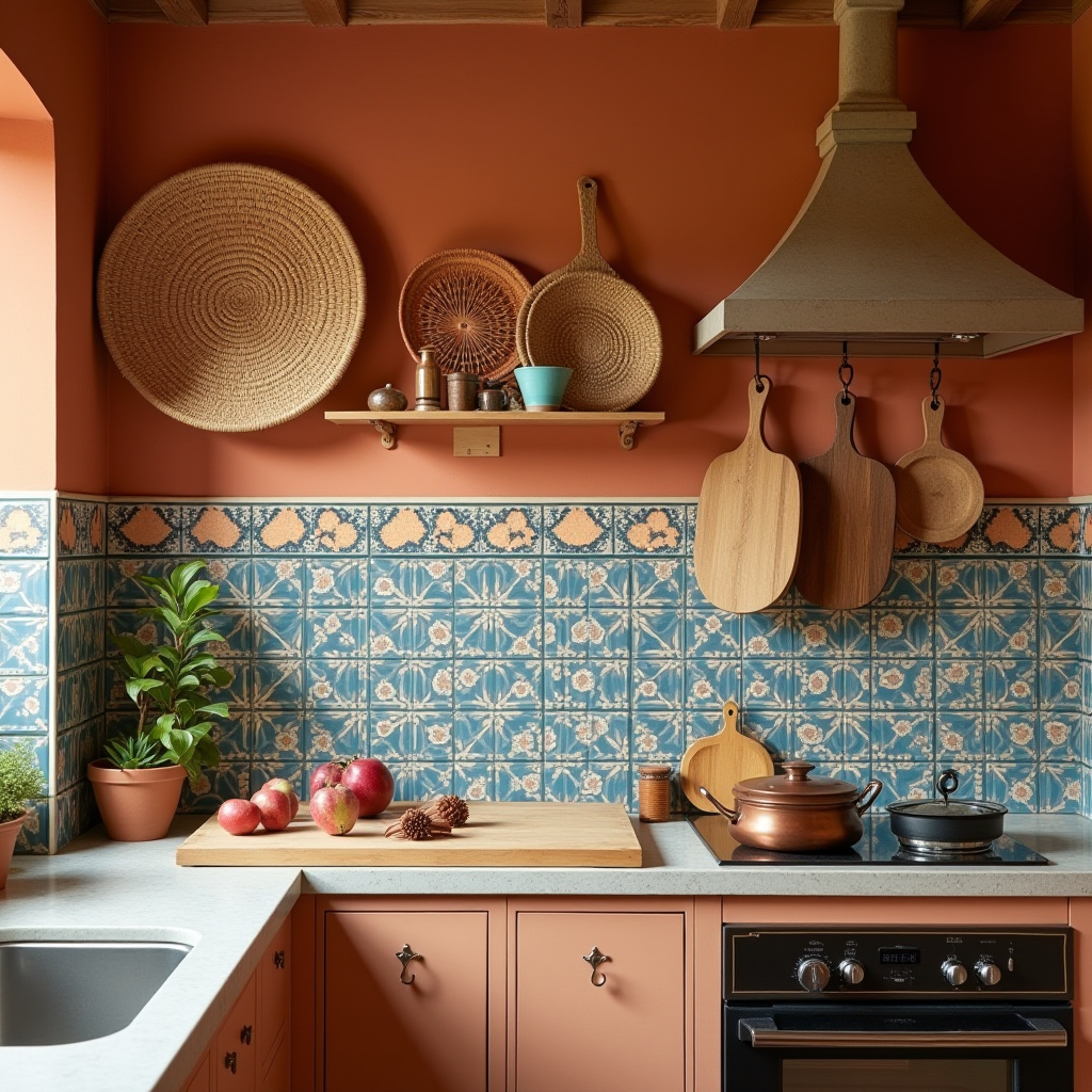 boho kitchen wall decor ideas 29