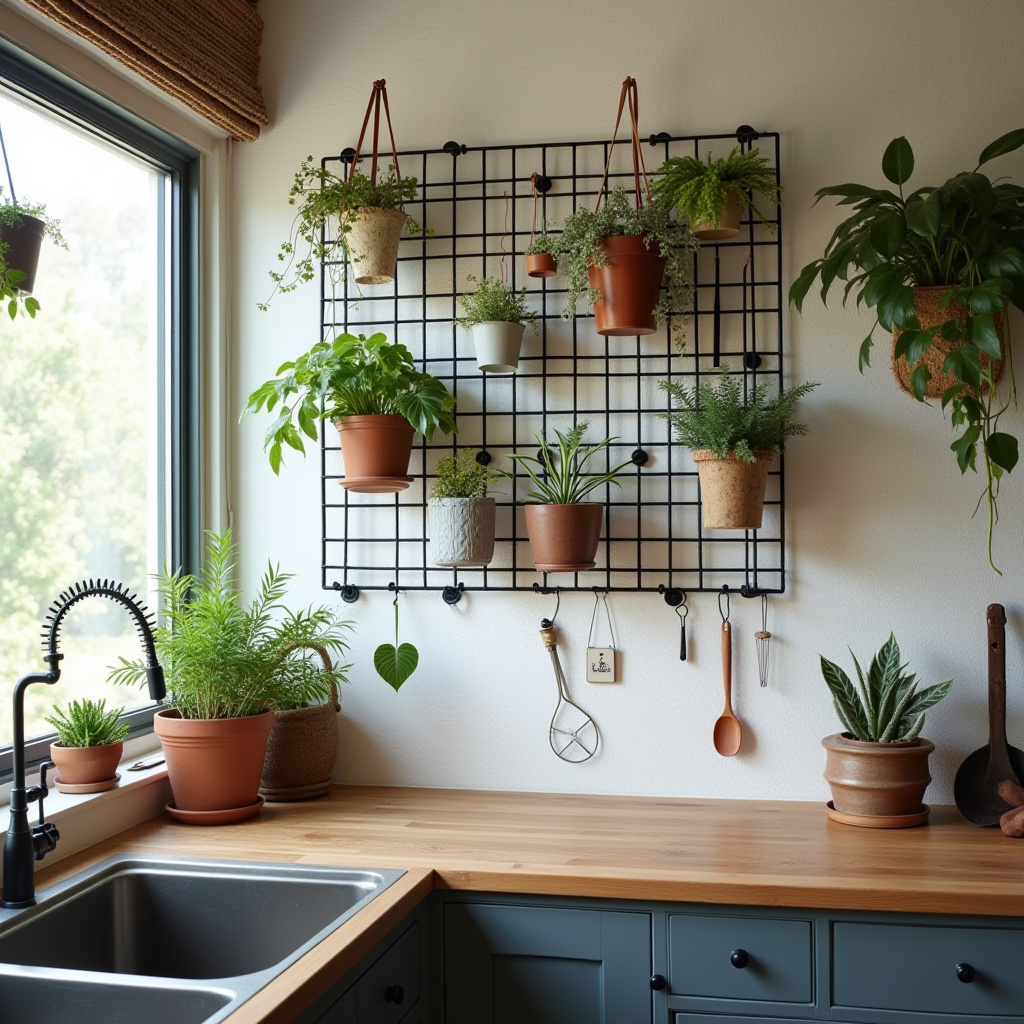 boho kitchen wall decor ideas 31