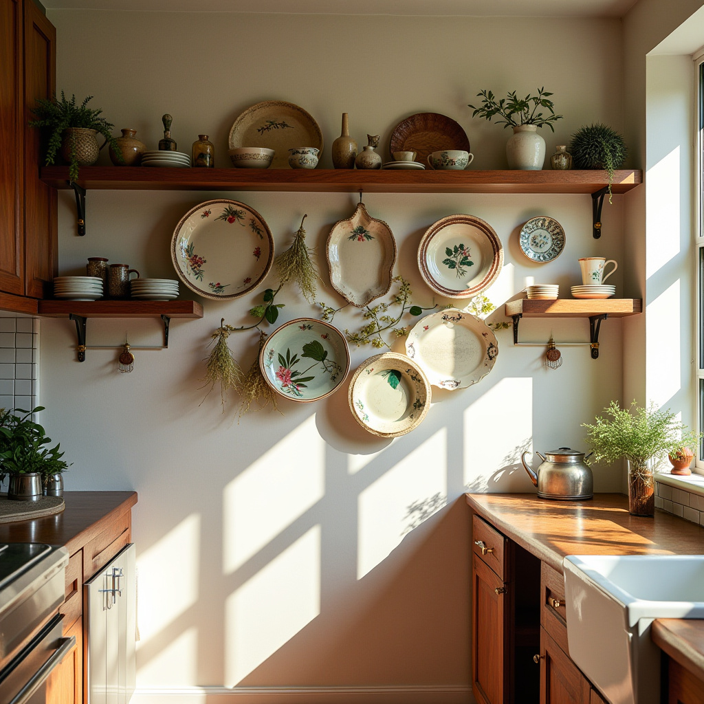 boho kitchen wall decor ideas 4