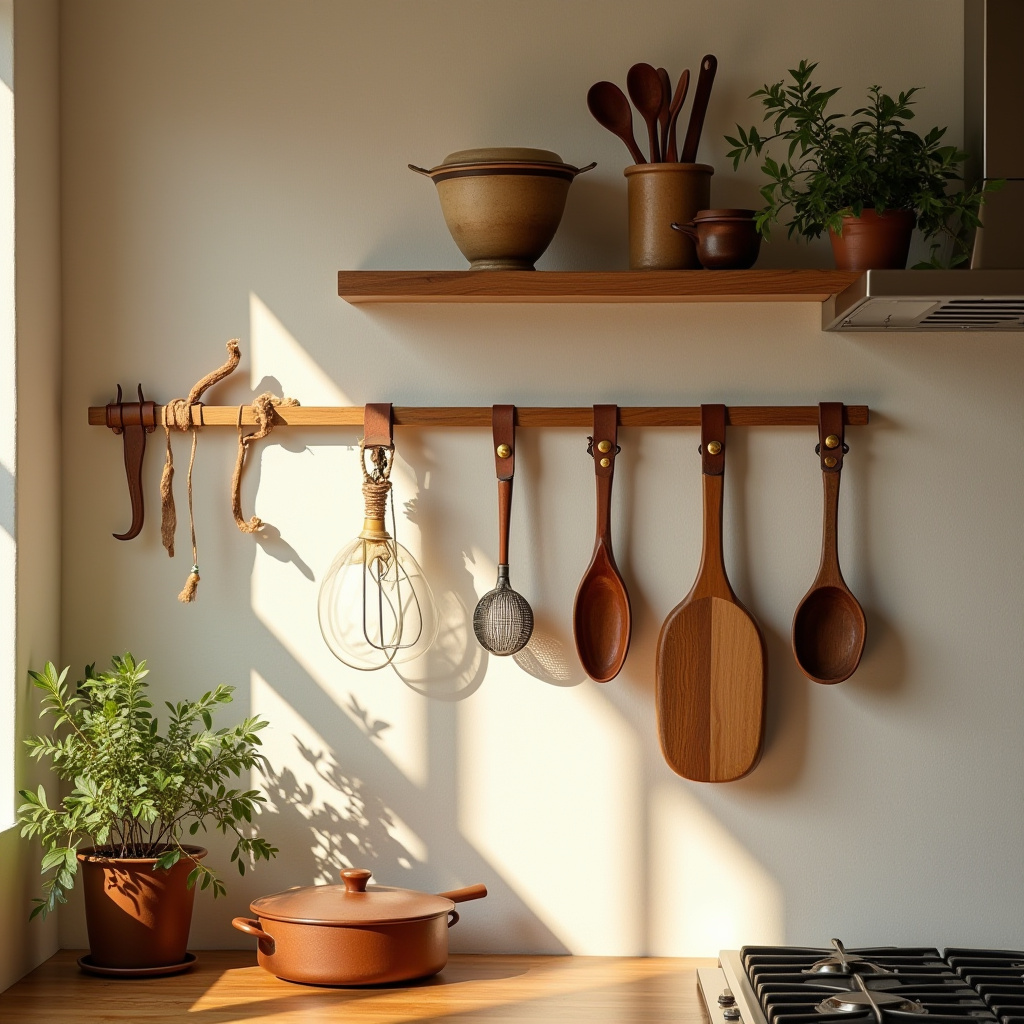 boho kitchen wall decor ideas 9