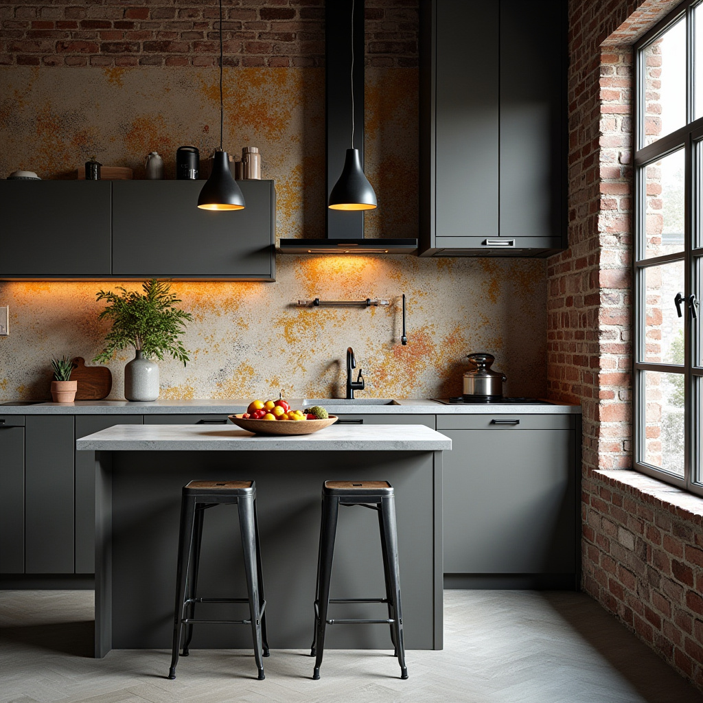 boho kitchen wallpaper 12