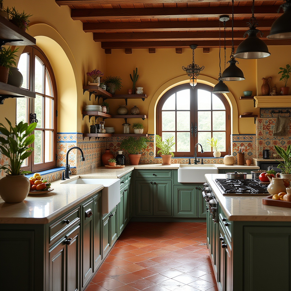 boho kitchen wallpaper 14