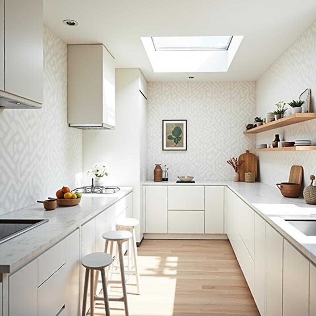 boho kitchen wallpaper 20