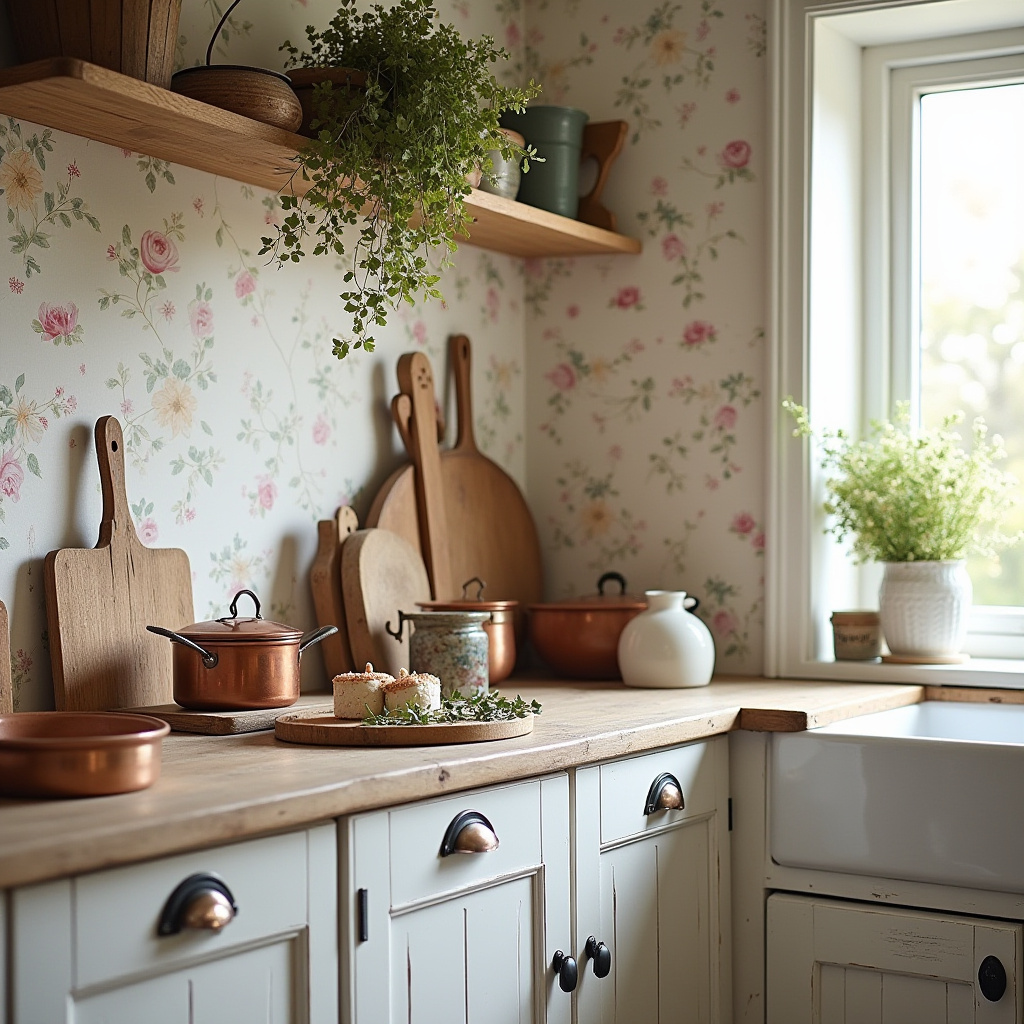 boho kitchen wallpaper 29