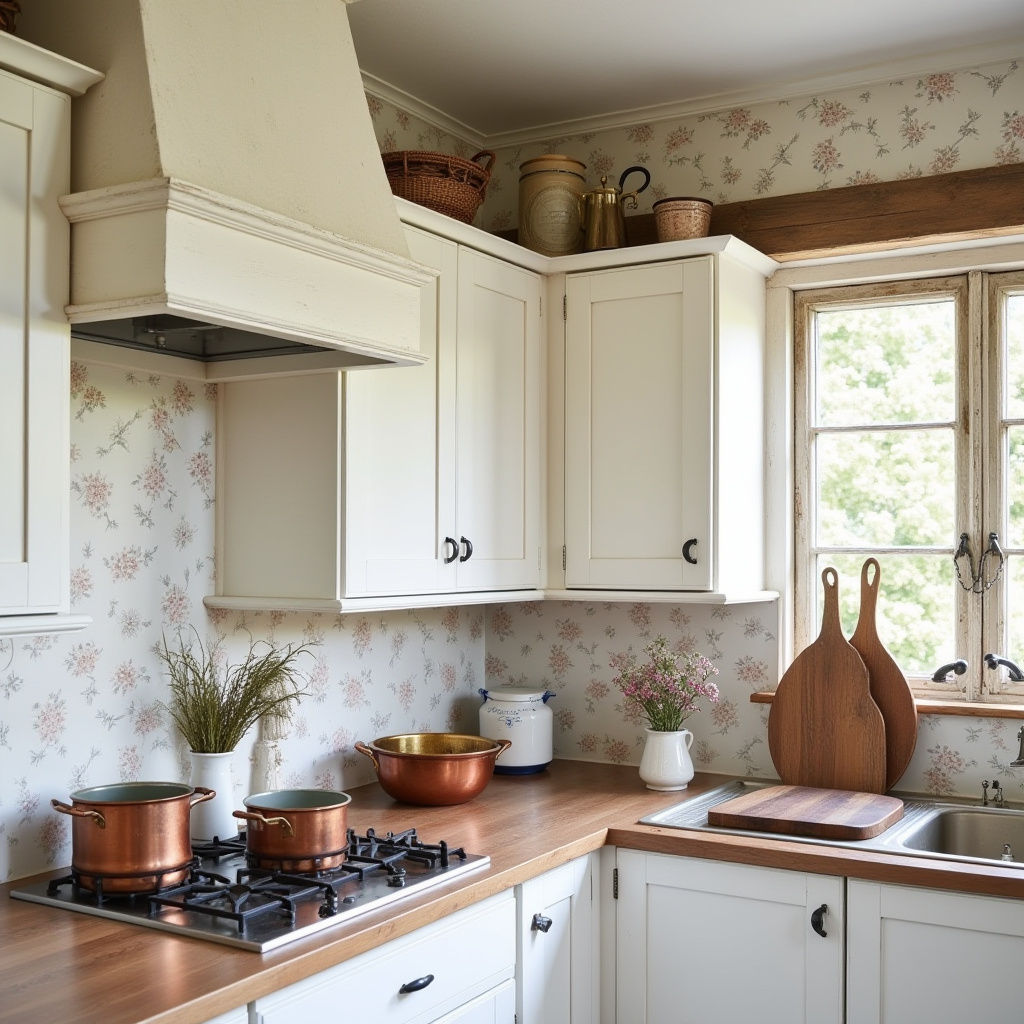 boho kitchen wallpaper 30