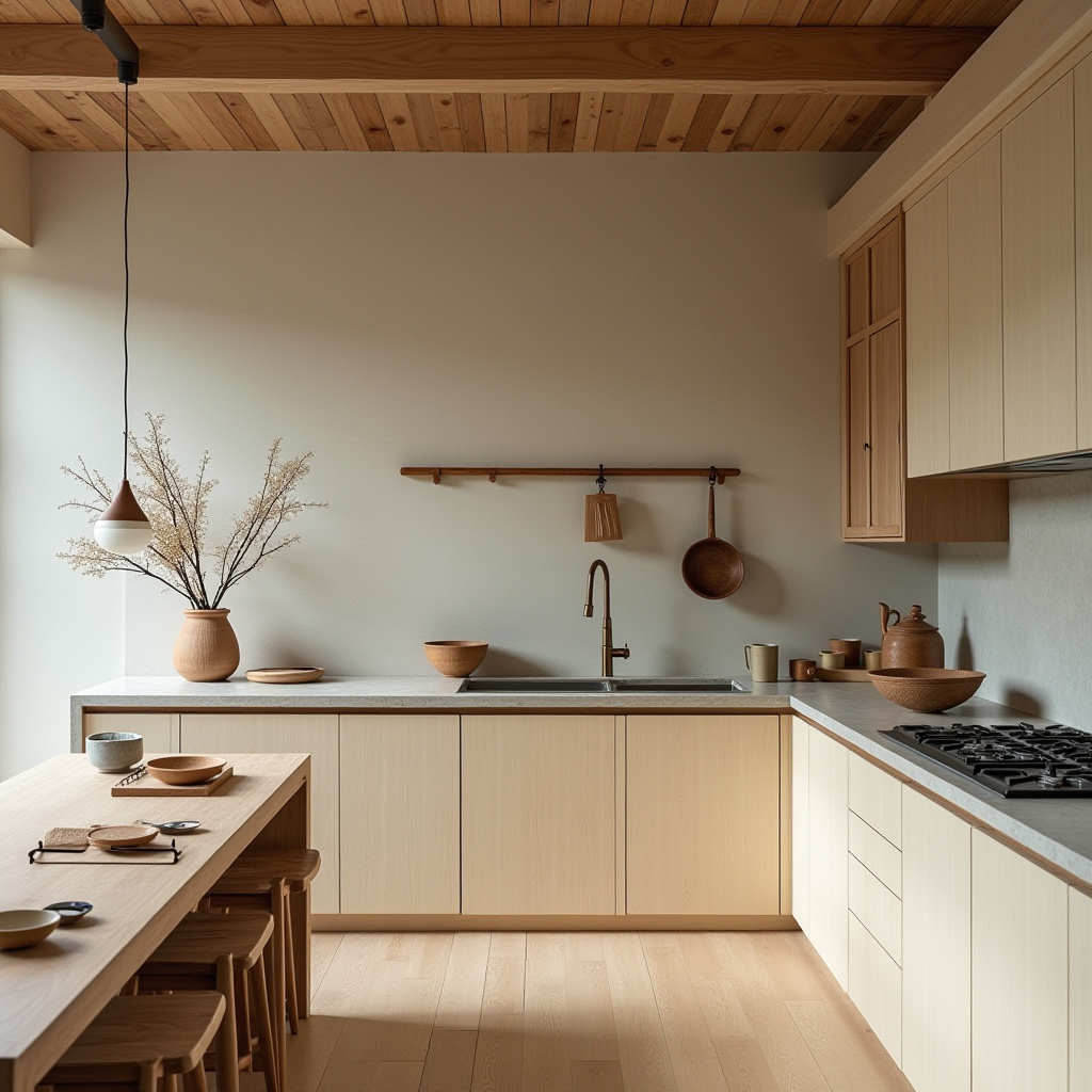 boho kitchen wallpaper 33