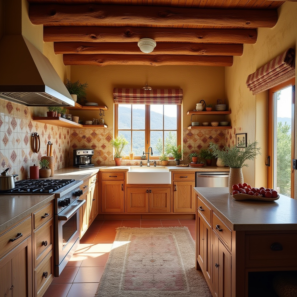 boho kitchen wallpaper 35