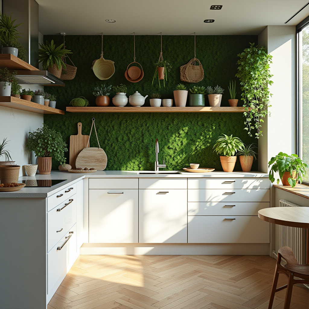 boho kitchen white cabinets 24