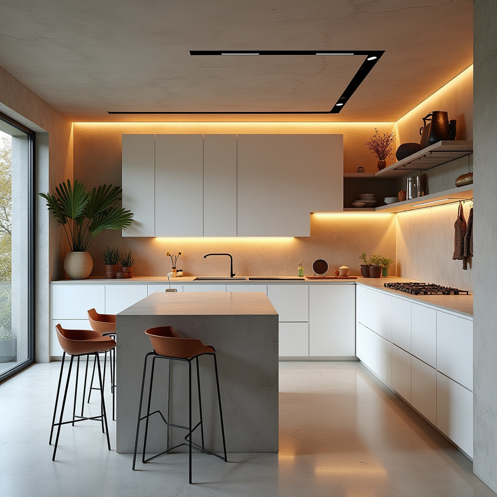 boho kitchen white cabinets 40