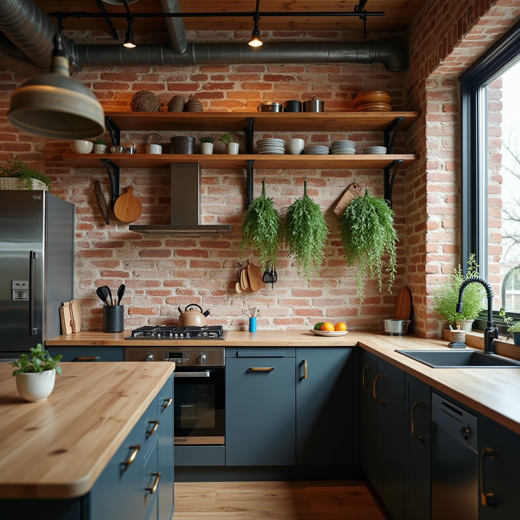 boho kitchen window 13