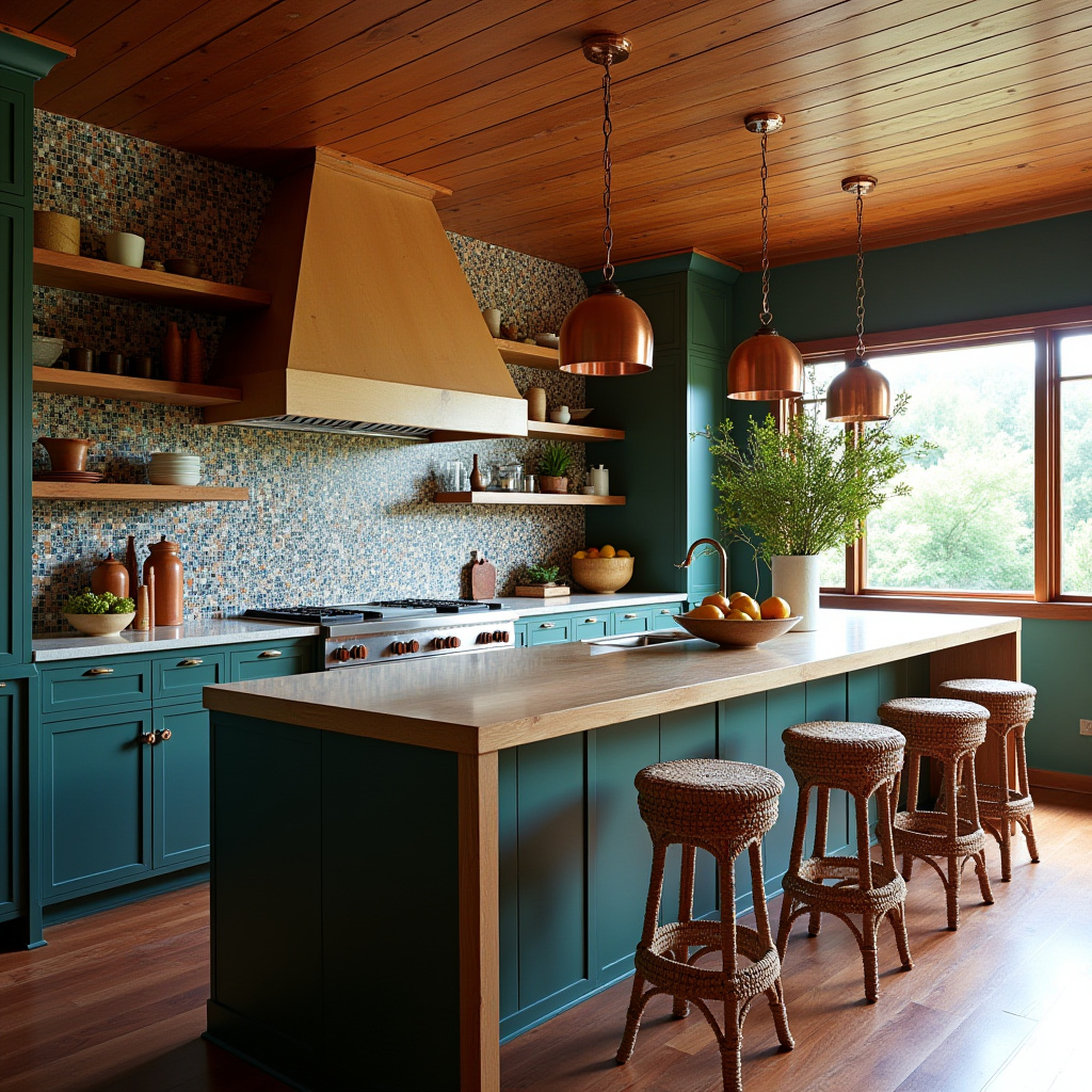 boho kitchen window 15