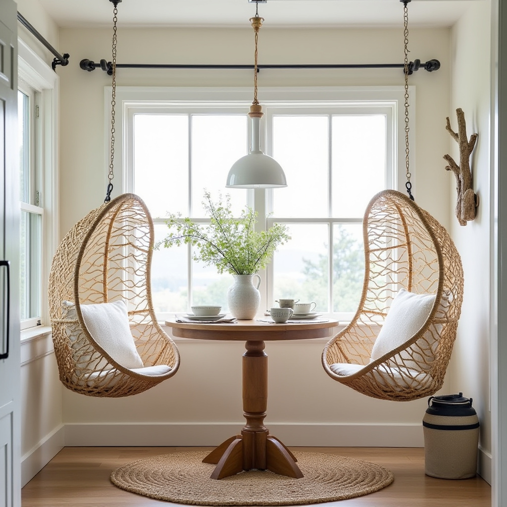 boho kitchen window 19