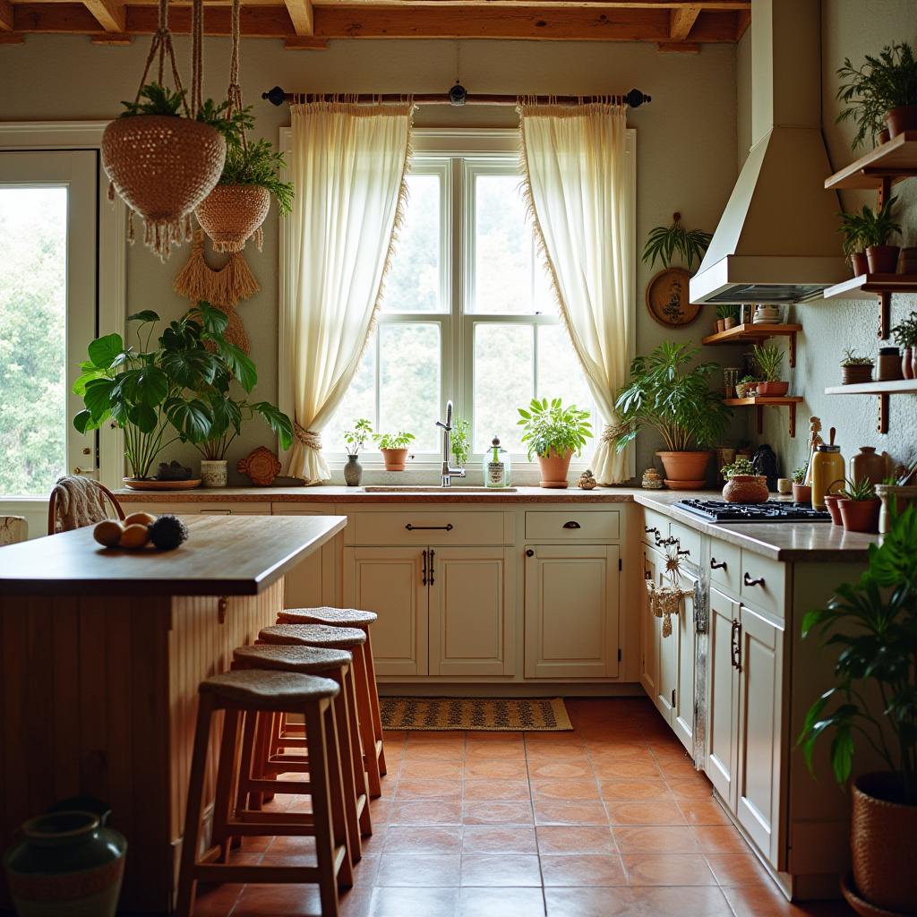 boho kitchen window 2