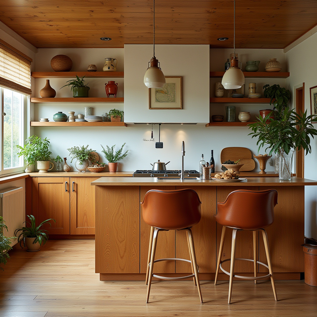 boho kitchen window 26