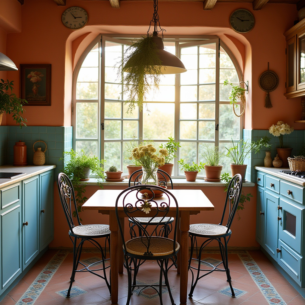 boho kitchen window 30