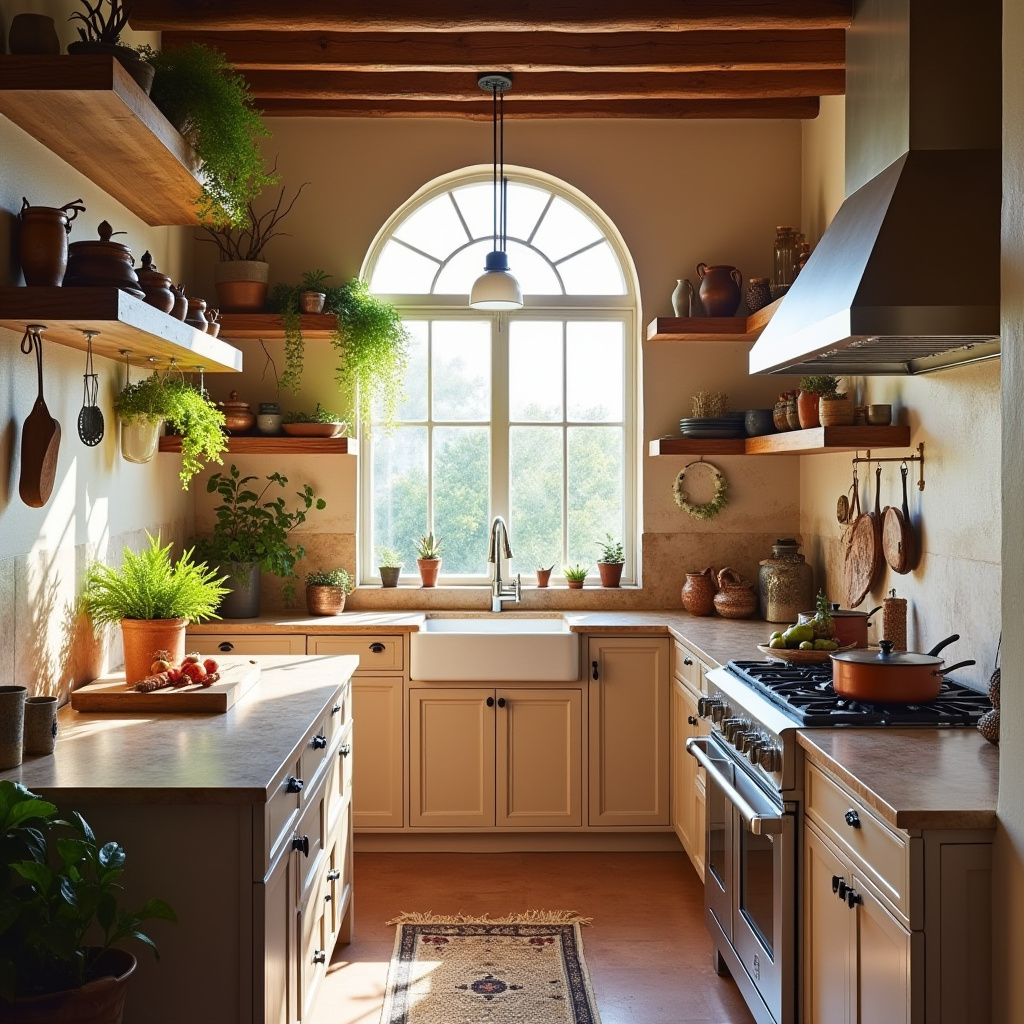 boho kitchen window 4