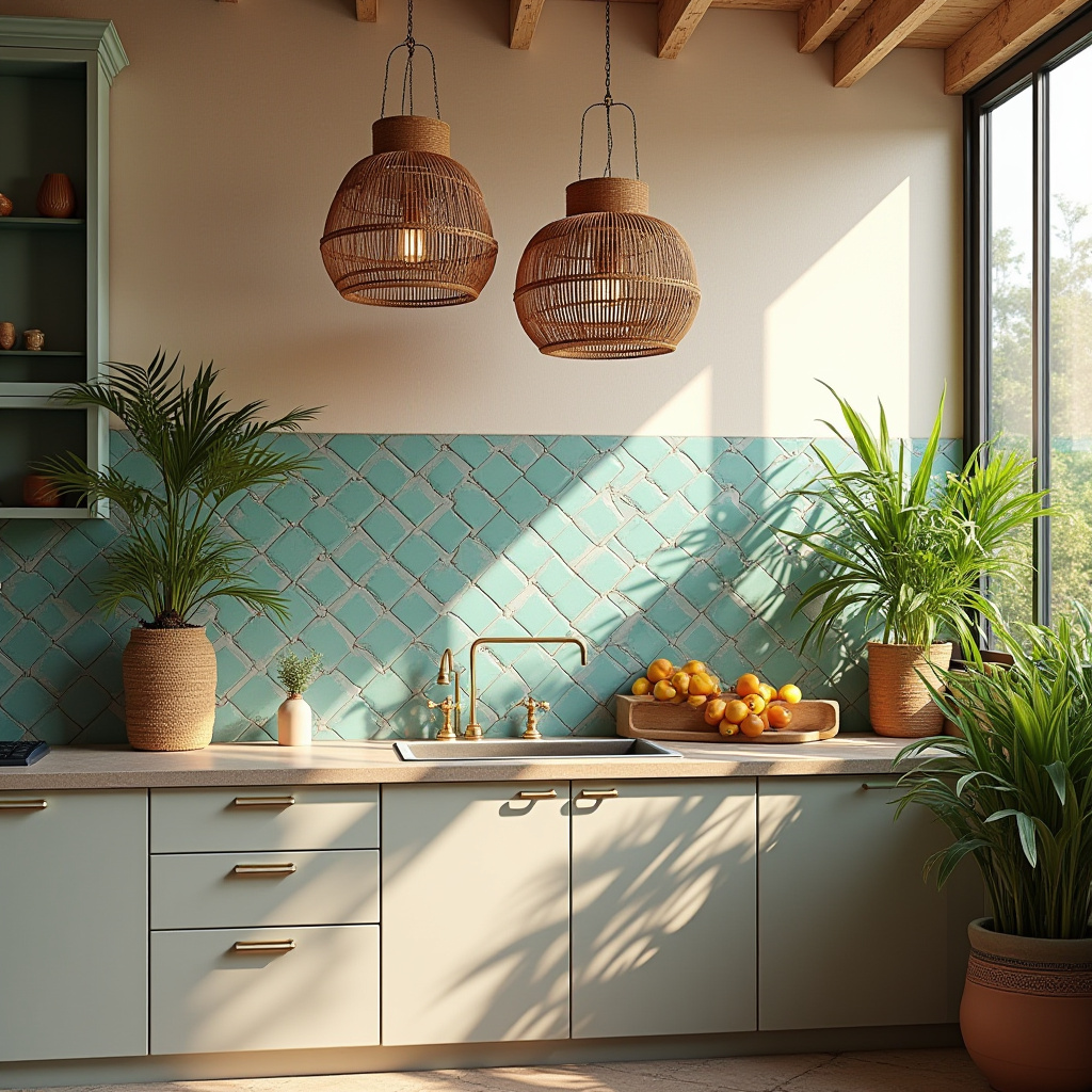 boho kitchen window 7