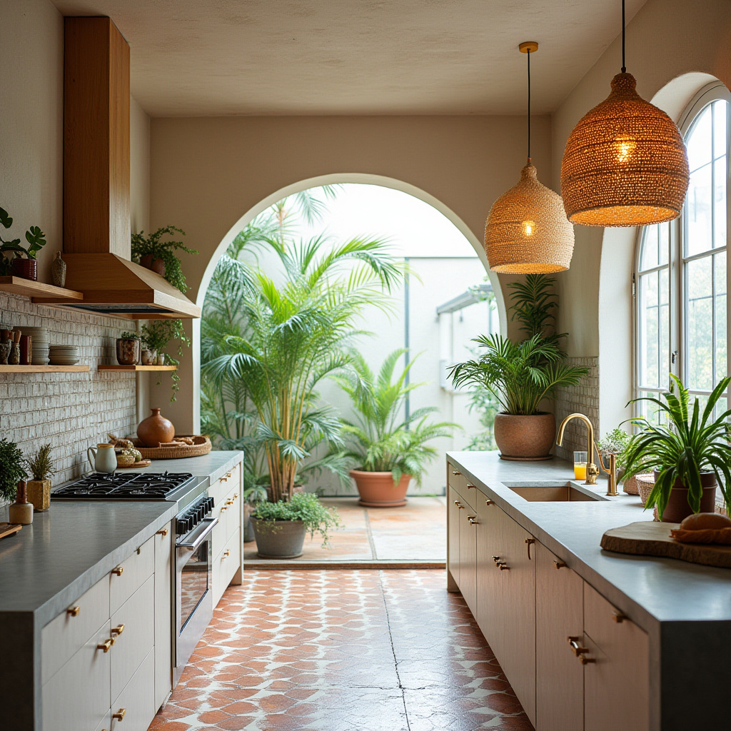boho kitchen window 8